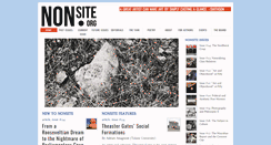 Desktop Screenshot of nonsite.org